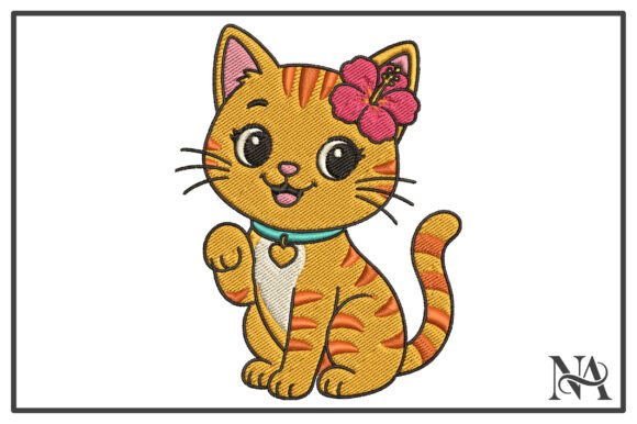 A Tropical & Feline Charm: Reviewing the Waving Cat Hibiscus Design