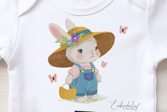 A Warm Review of the Summer Bunny Beach Embroidery Design