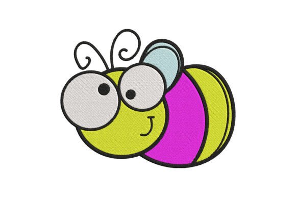 Adding Playful Charm to Apparel with Kawaii Bee Embroidery