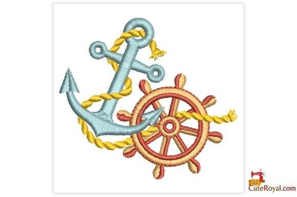 Anchor and Ship Wheel Embroidery Design – A Maker's Honest Review