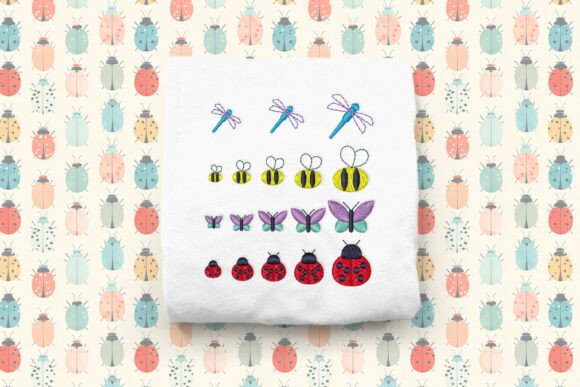 Bugs Micro Embroidery Set Review for Apparel