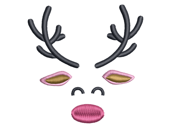 Cute Deer Face Embroidery Design: A Maker's Review