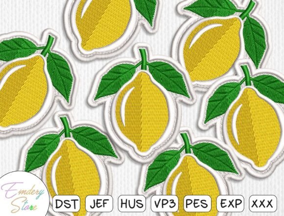 Fruit Summer Patch Embroidery Files: A Designer's Review