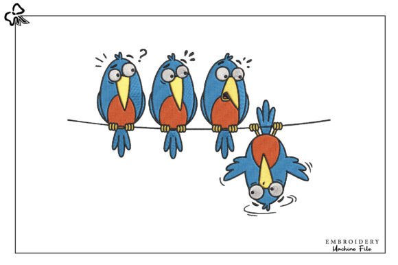 Funny Bird Embroidery Design Review for Craft Markets