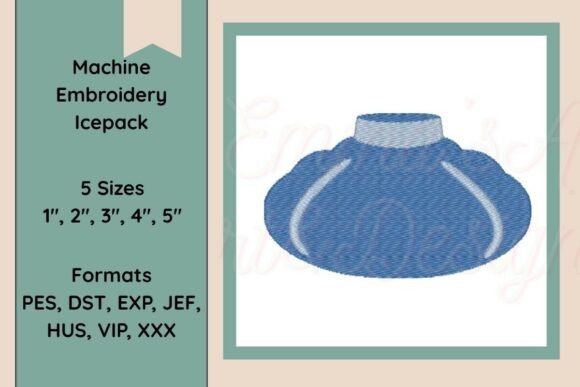 Icepack Machine Embroidery Design: A Cool Nurse Gift Stitch Review