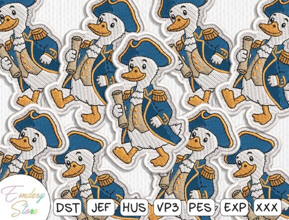 Patriotic Animal Patches Embroidery File: A Designer’s Review