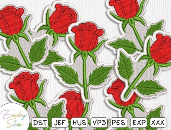 Rose Patches Embroidery Design: A Designer's Review